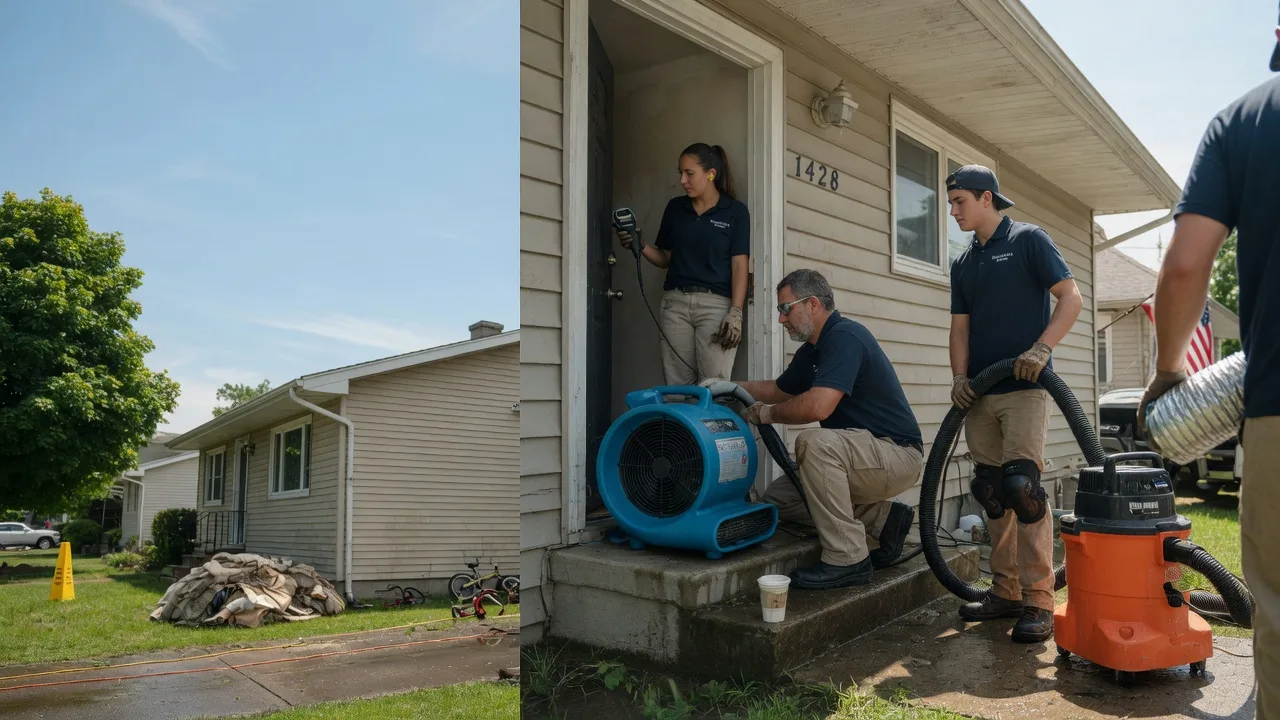 Water Damage Restoration in Texola, OK near me